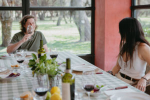 Chef-prepared Argentine dinner at the private dove hunting estancia